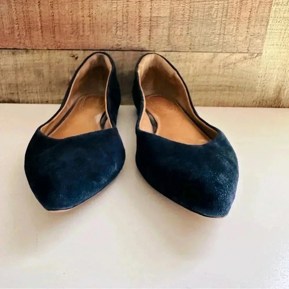 Corso Como Navy Blue Flats - Picture 4 of 8